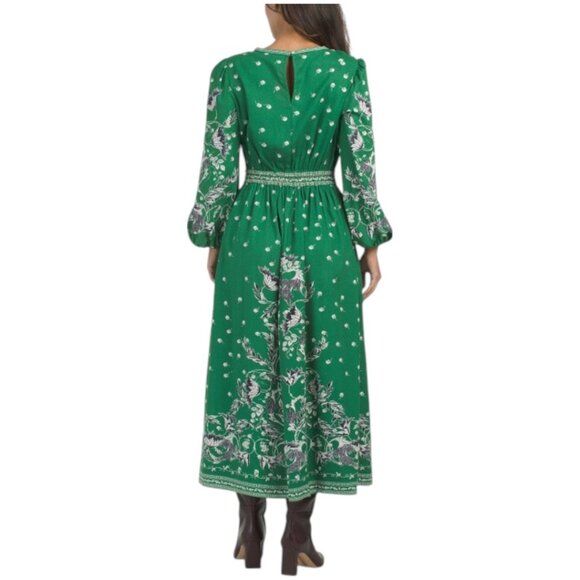 MAX STUDIO Balloon Sleeve Maxi Dress - Picture 3 of 3